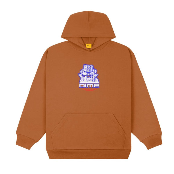 Dime Incog Hoodie Sweat A Capuche - Ochre - Streetart.fr
